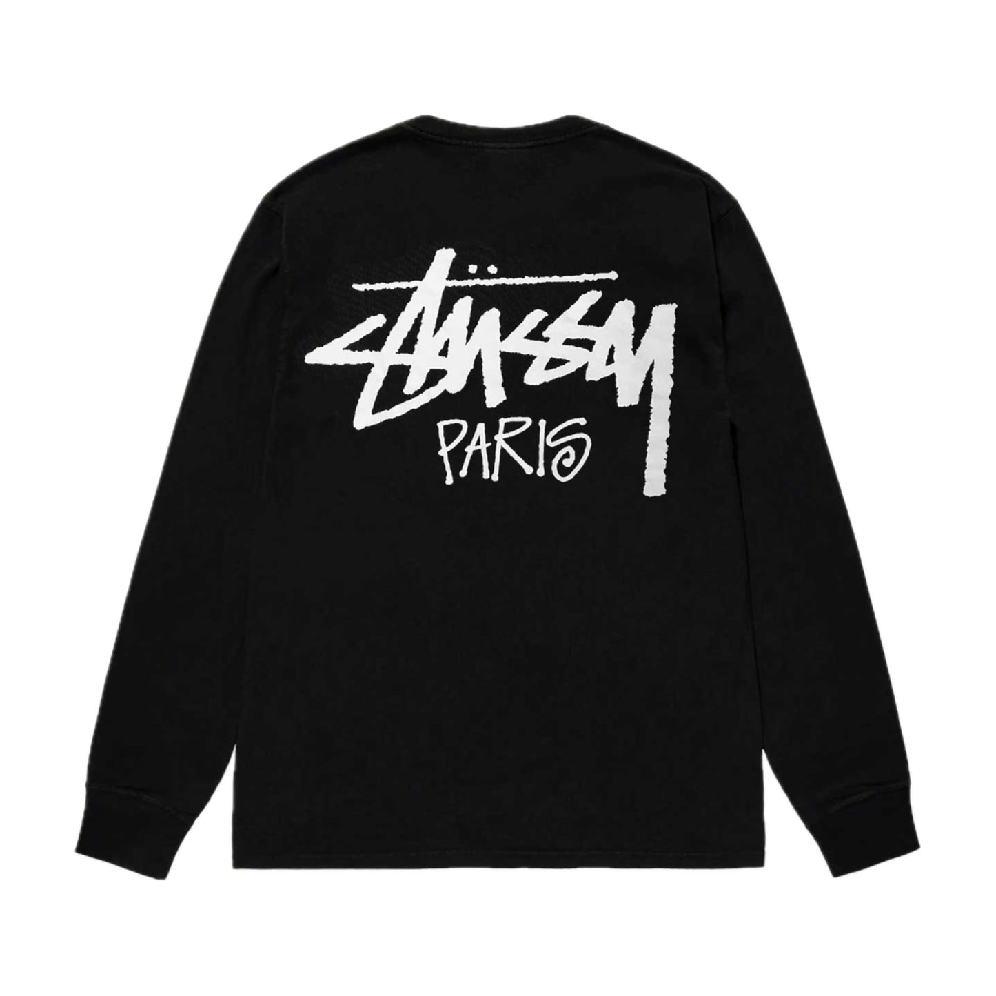 Stussy Paris Longsleeve Tee Black