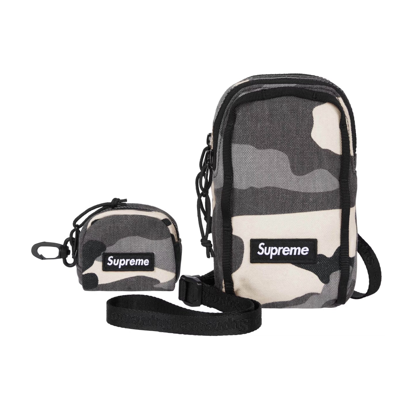 Supreme Camera Bag + Mini Pouch Snow Camo