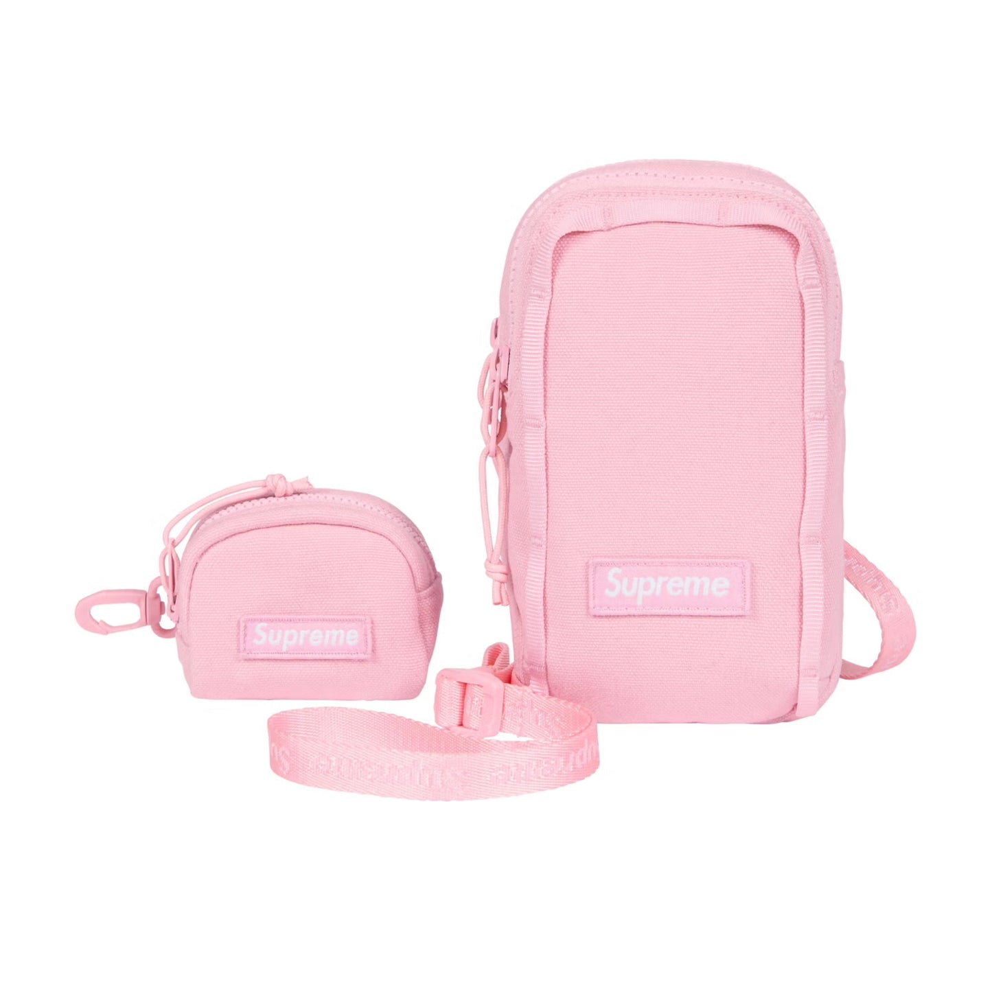 Supreme Camera Bag + Mini Pouch Pink