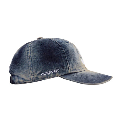 Supreme Cordura® Denim S Logo 6-Panel Cap Blue