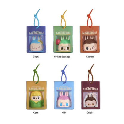 Pop Mart Labubu The Monsters Wacky Mart Series Squishy Charm Single Blind Box
