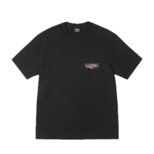 Stussy Worldwide Diamond Tee Pigment Dyed Black