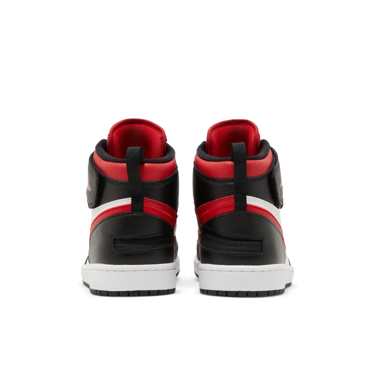 Jordan 1 High FlyEase Black White Fire Red