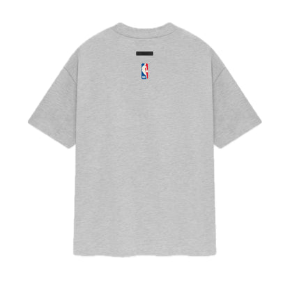 Fear of God Essentials x NBA Knicks Tee Light Heather Grey