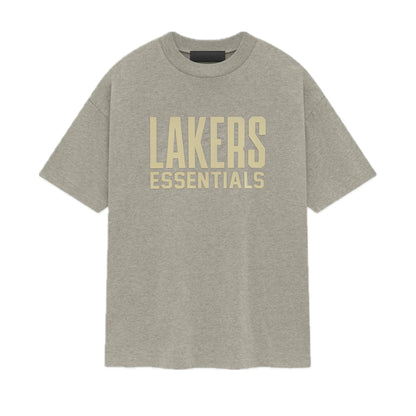 Fear of God Essentials x NBA Lakers Tee Warm Heather