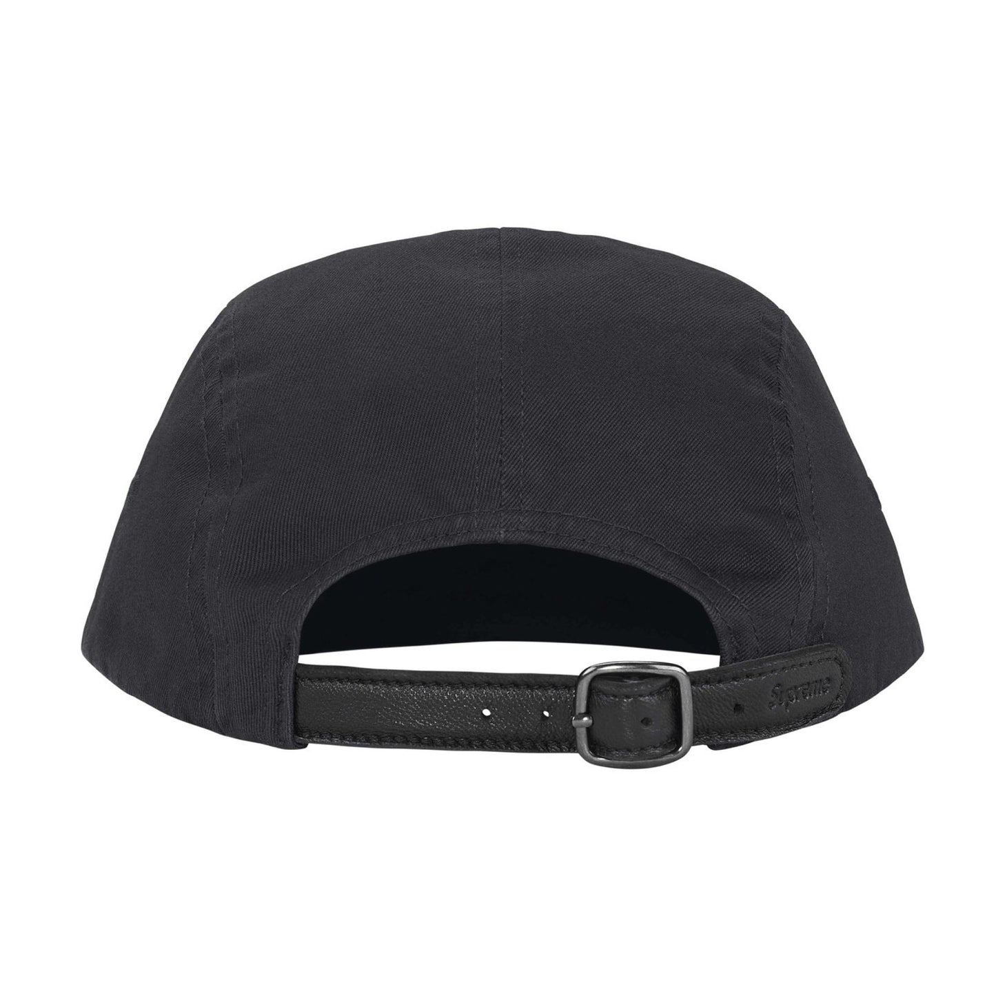 Supreme Washed Chino Twill Camp Cap Black (FW25)