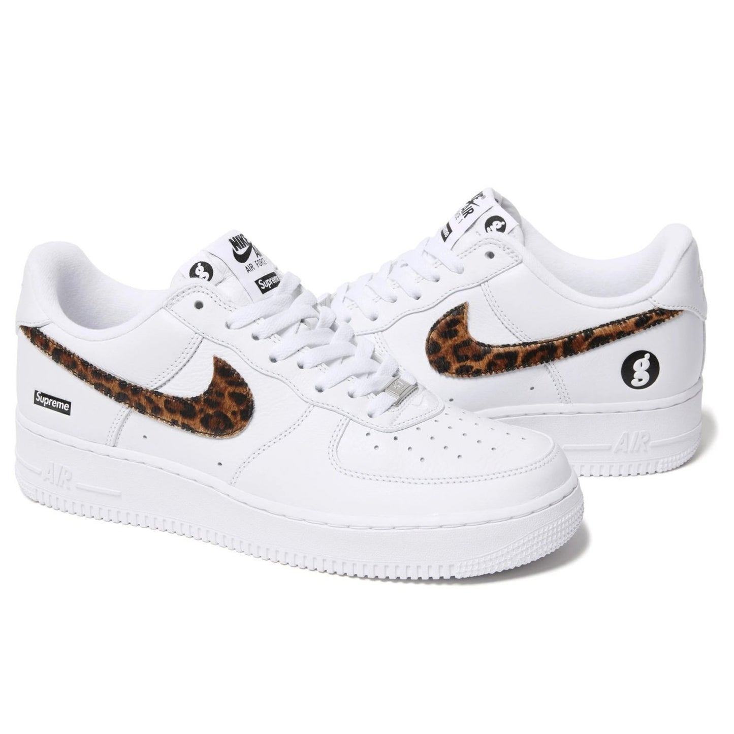 Nike Air Force 1 Low Supreme Schwarz