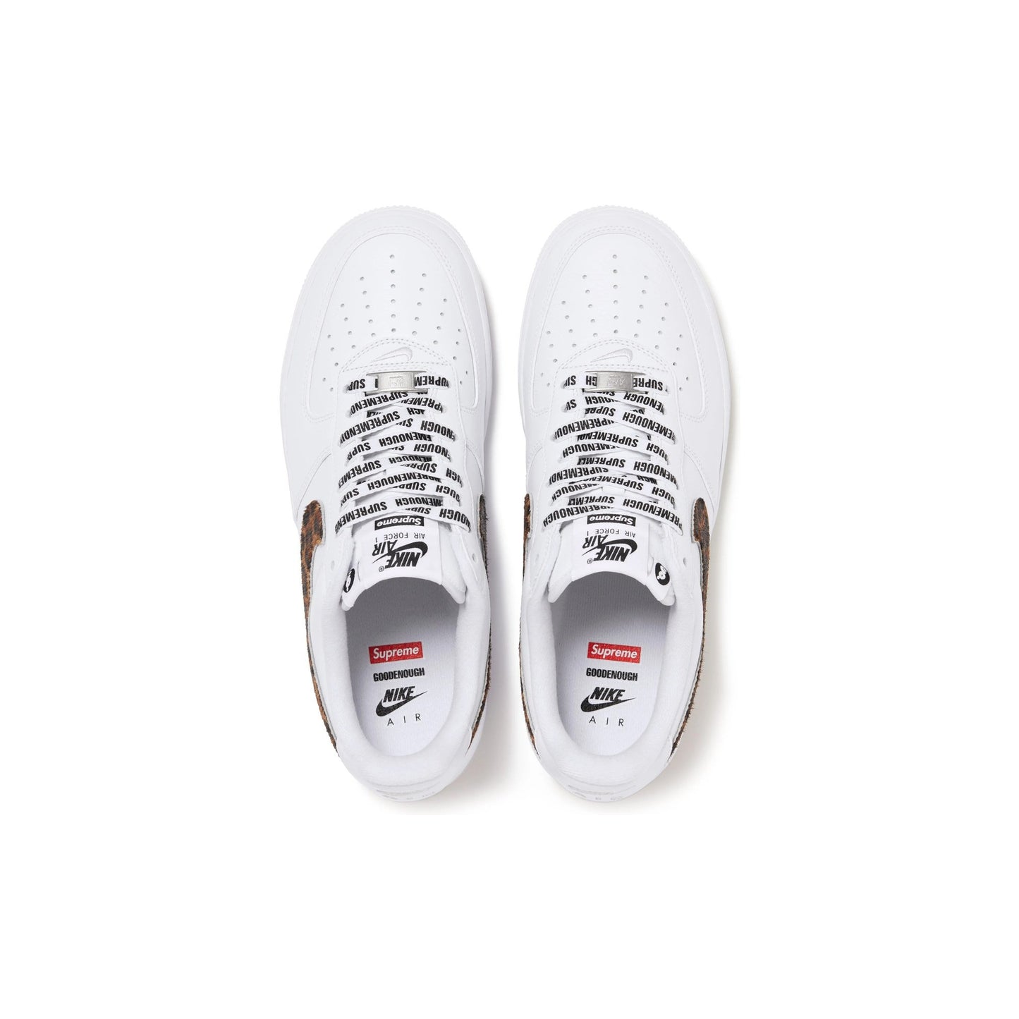 Nike Air Force 1 Low Supreme Schwarz