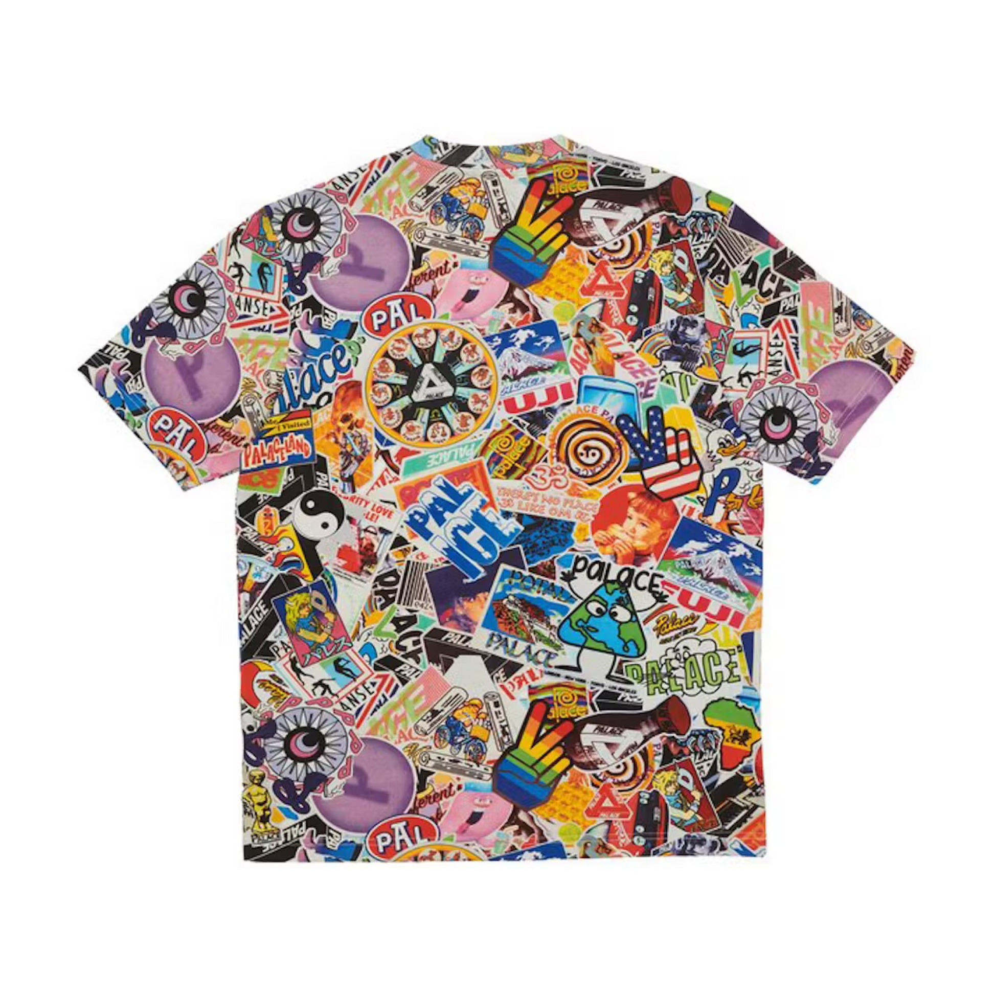 Palace Sticker Pack Tee Multi Palace