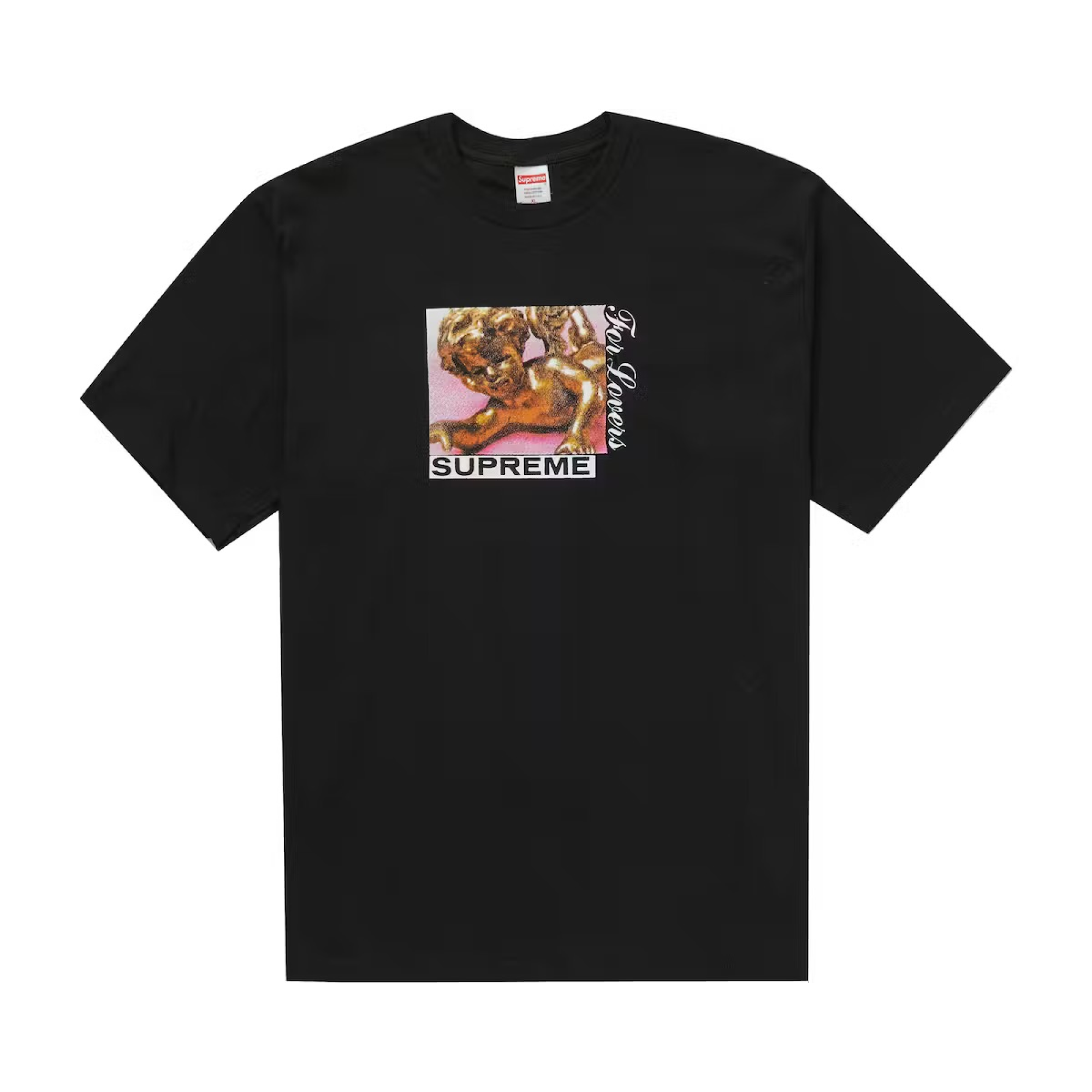 サロン専売Supreme Shop Tee Black Tシャツ/カットソー(半袖/袖なし)