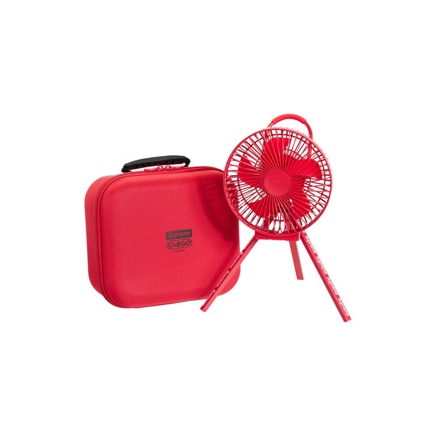 Supreme Cargo Container Electric Fan Red Supreme