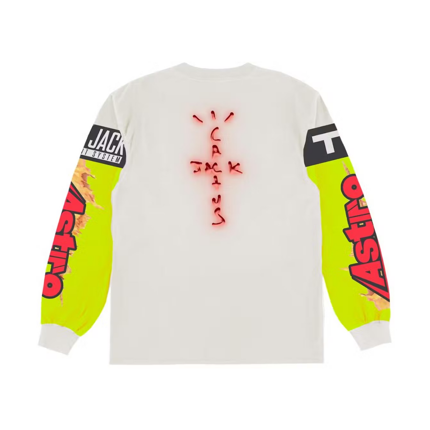 Travis Scott The Scotts Cj Gaming II L/S Jersey White/Multi Travis Scott