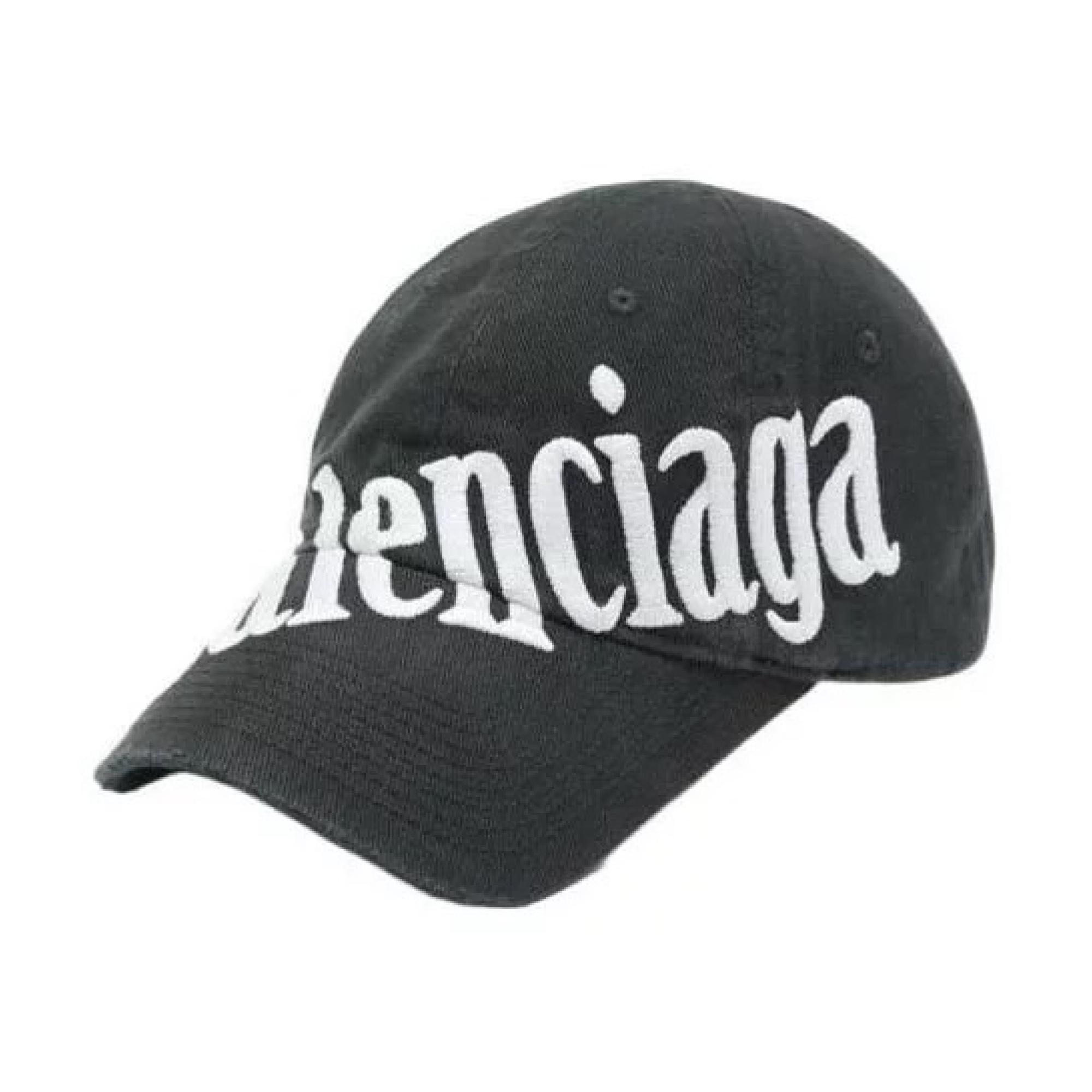 Balenciaga Logo Embroidered Cap Black/Multi