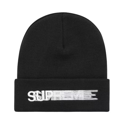 Supreme Motion Logo Beanie (SS23) Black Supreme