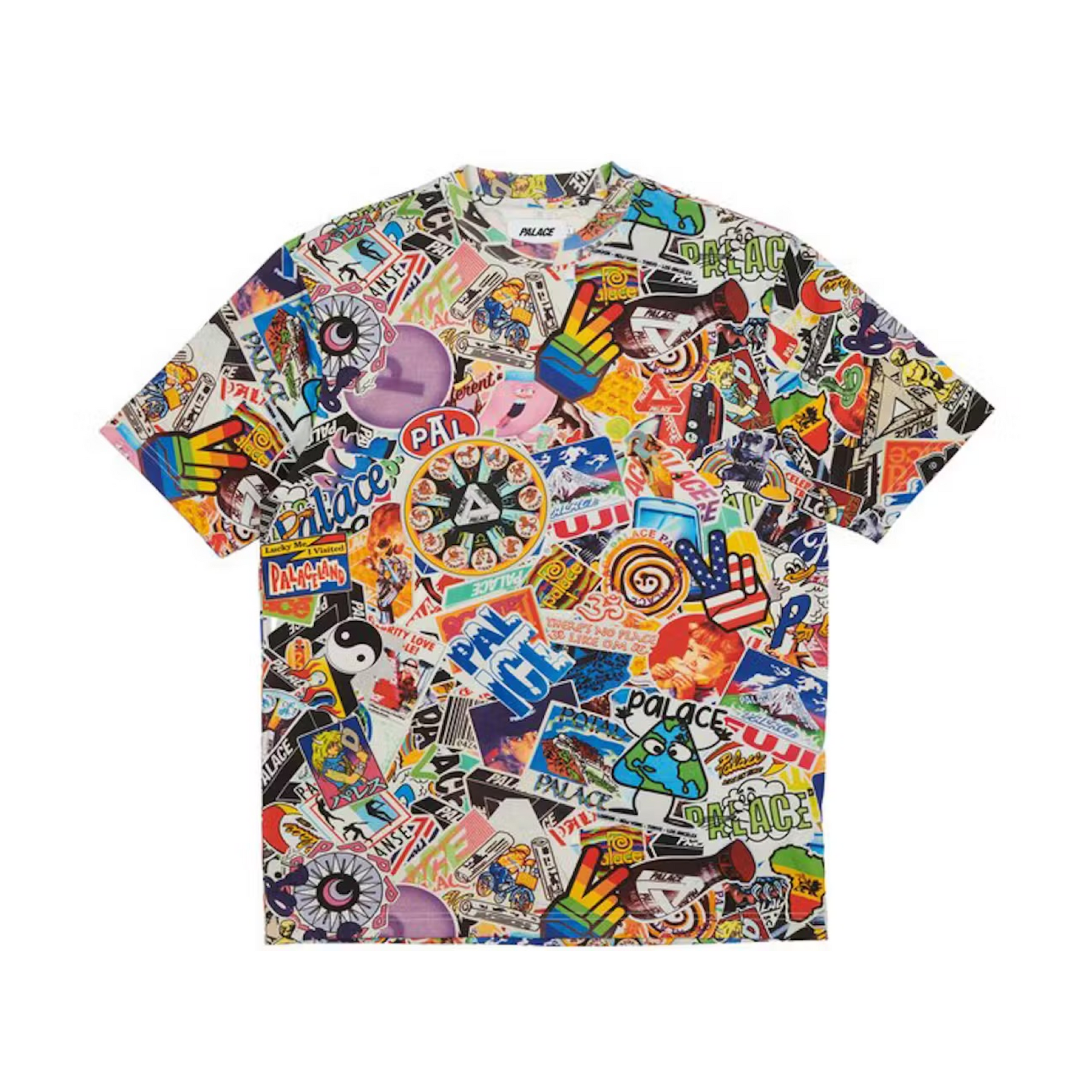 Palace Sticker Pack Tee Multi Palace