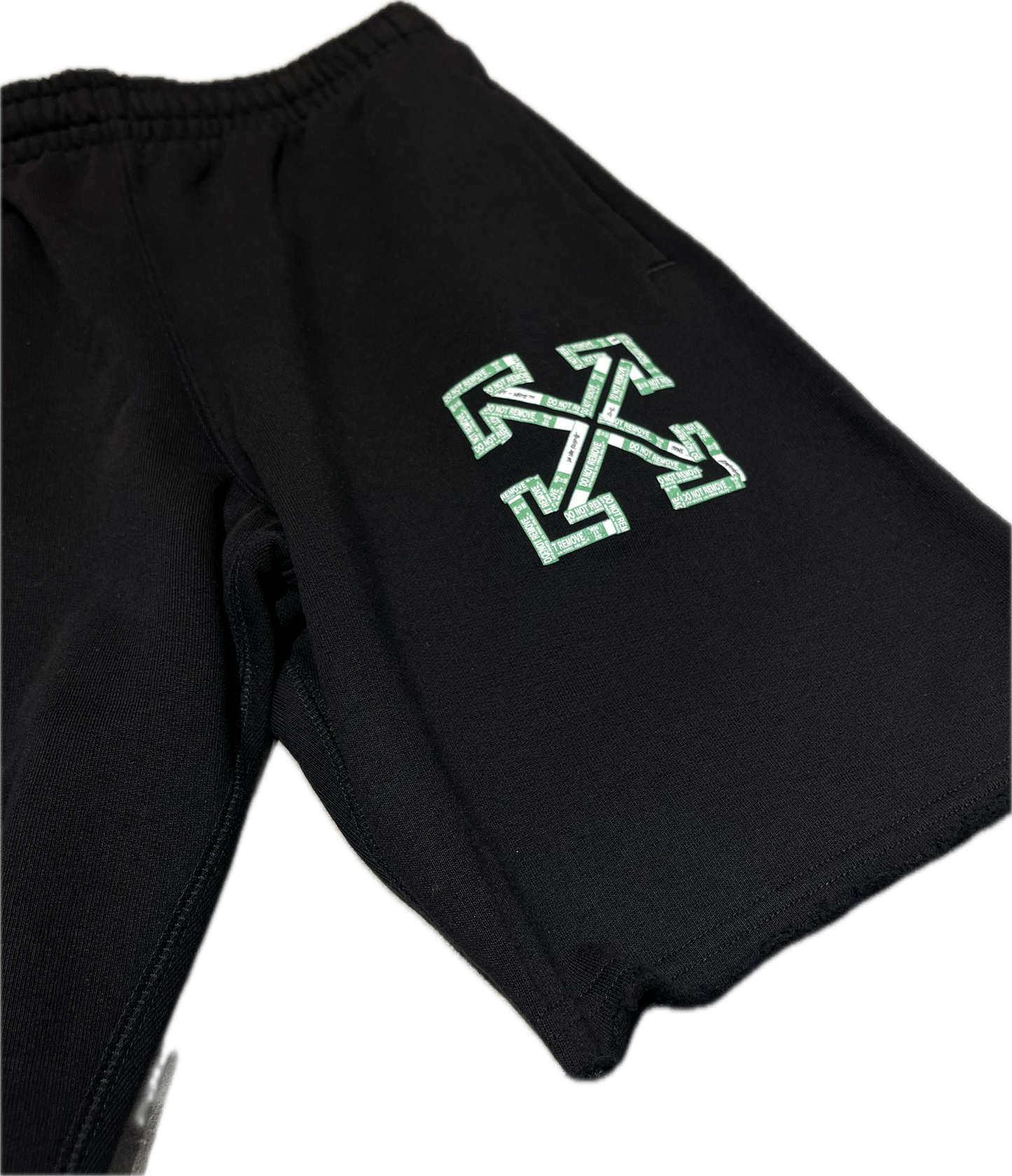 Off-White Tape Arrows PKT Skate Shorts Black