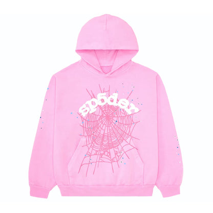 Sp5der Web Hoodie Braun