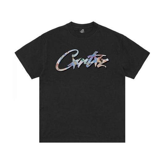 Corteiz Allstarz Euros Tee Black