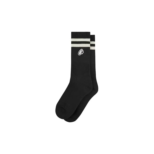 Corteiz Retro Socken Schwarz