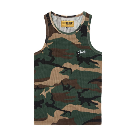 Corteiz Allstarz Tank Top Woodland Camo