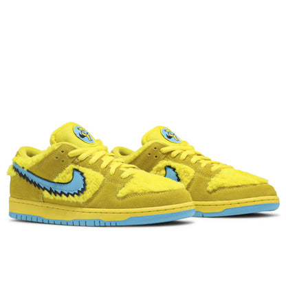 Nike SB Dunk Low Grateful Dead Bears Opti Yellow