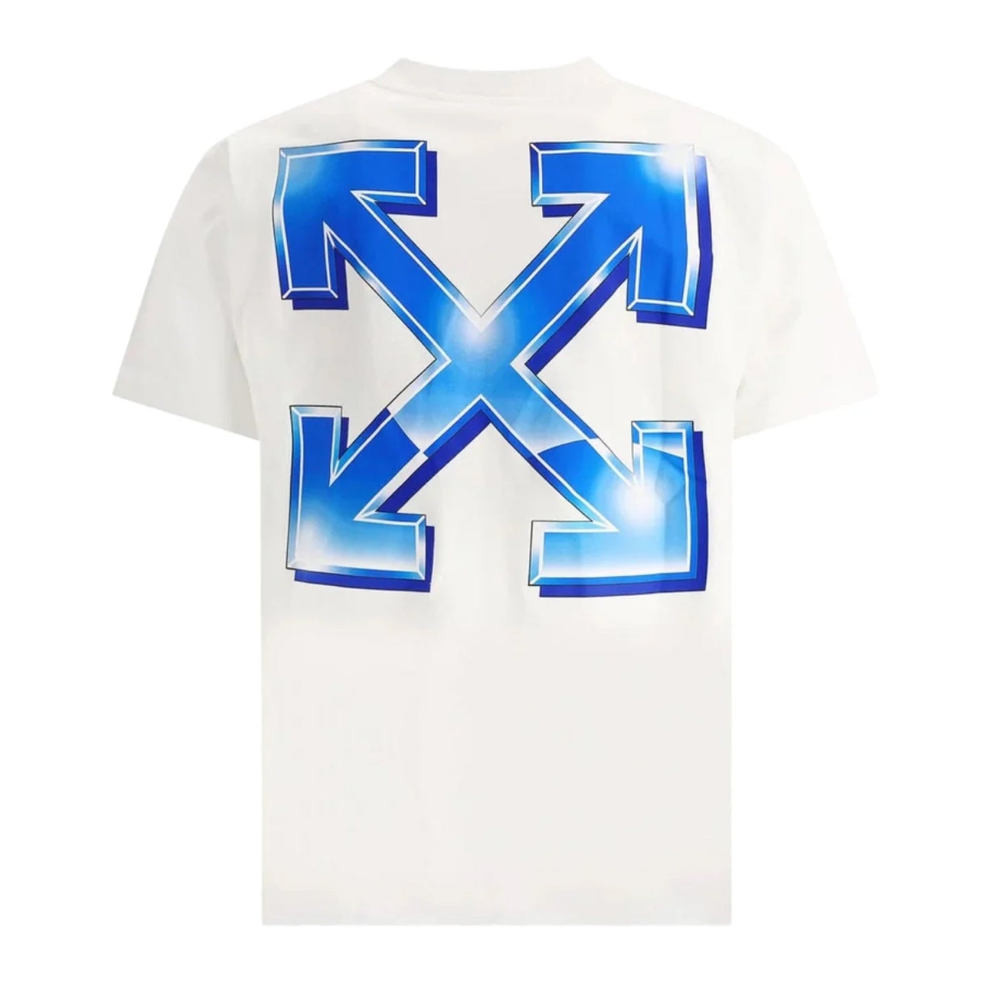 Off-White Blue Metal Arrow Tee