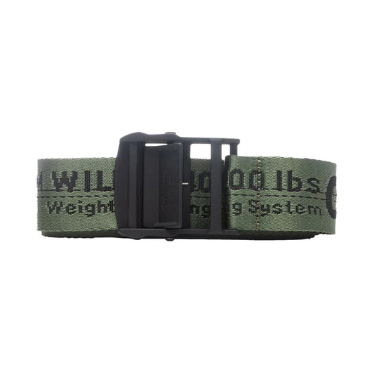 Off-White Classic Industrial Belt Green