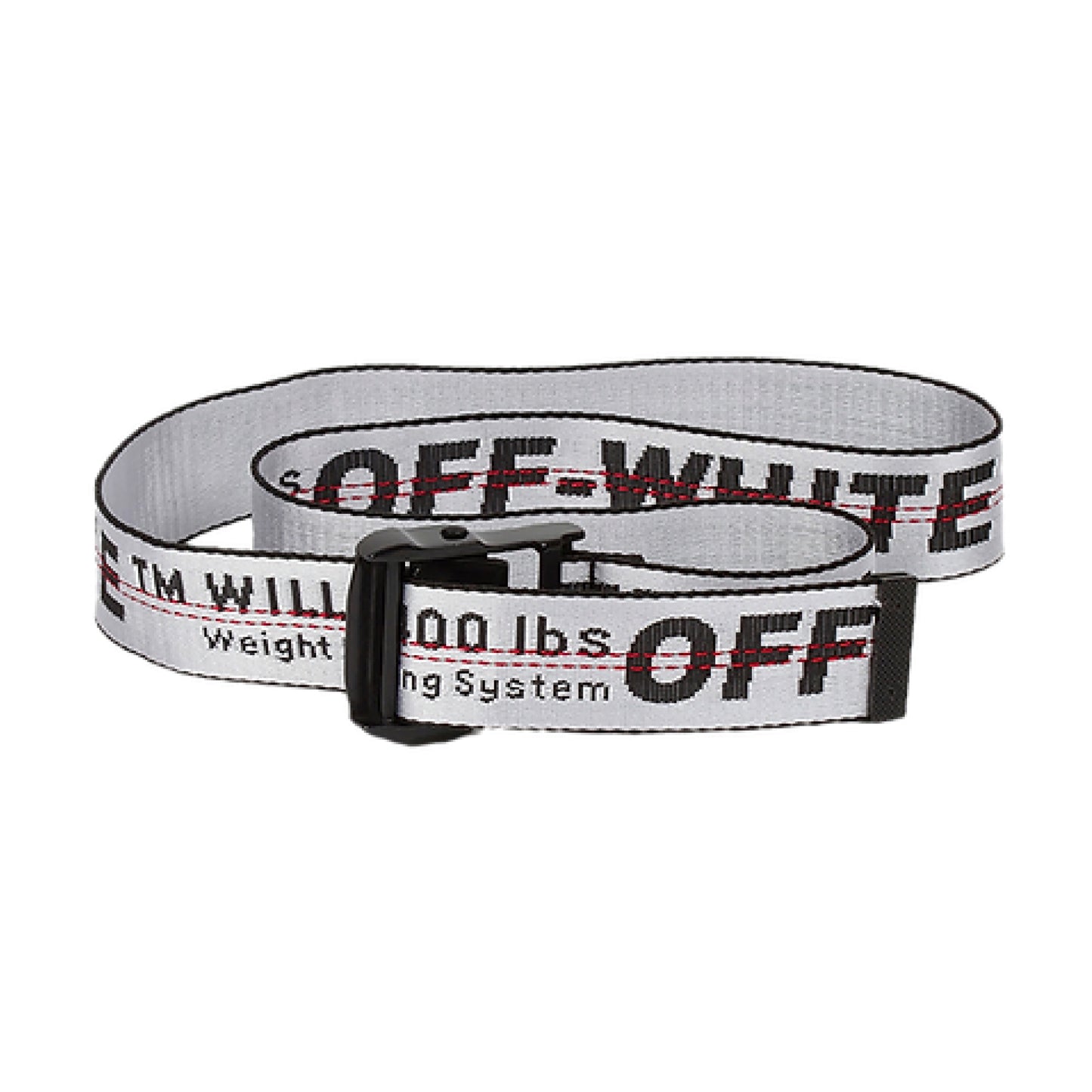 Off-White Industrial Belt White Black