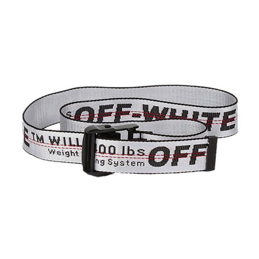 Off-White Industrial Belt White Black