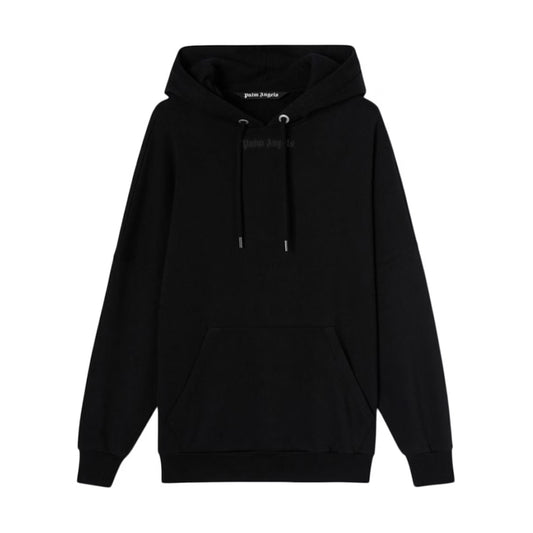 Palm Angels Logo Hoodie Black