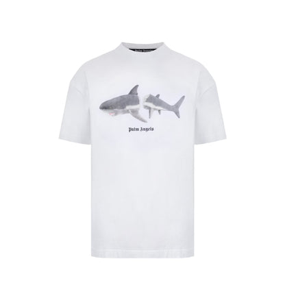 Palm Angels Shark T-Shirt White