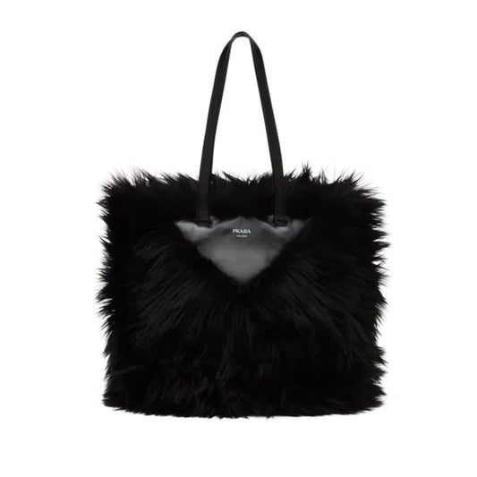 Prada Faux Fur Handbag