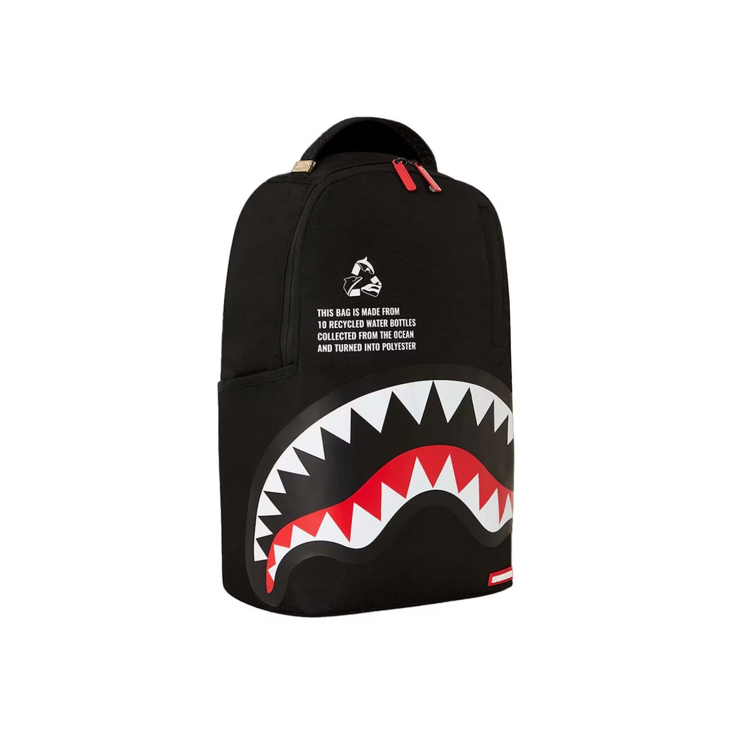 Sprayground Core Recycled Shark DLXSR Backpack Black/Red