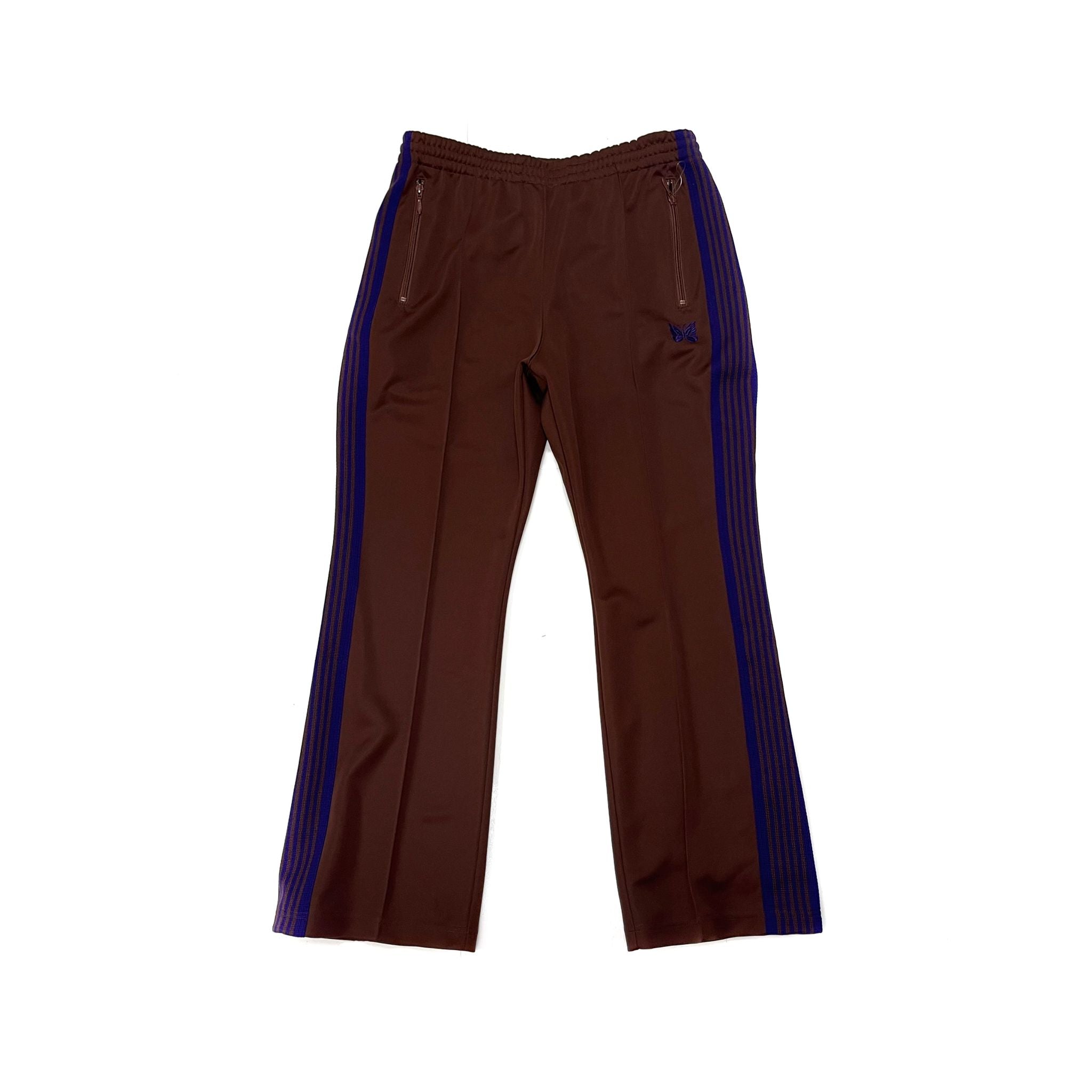 Needles Narrow Track Pant Brown – CRUIZER