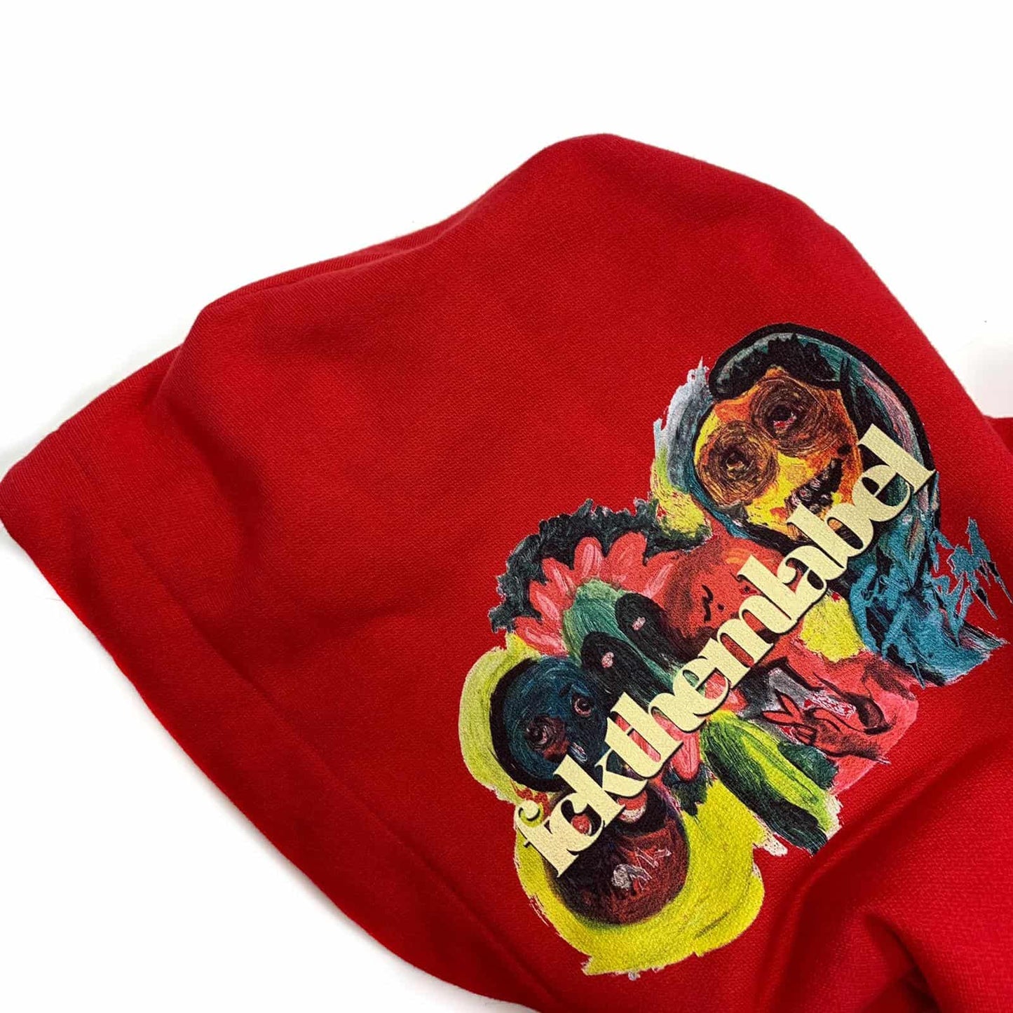 DALYBHAHACREW Friends Hoodie Red DALYBHAHACREW