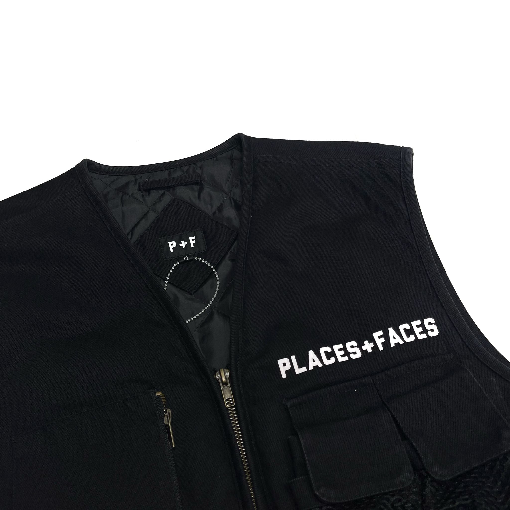 Places + Faces Utility Vest Black – CRUIZER