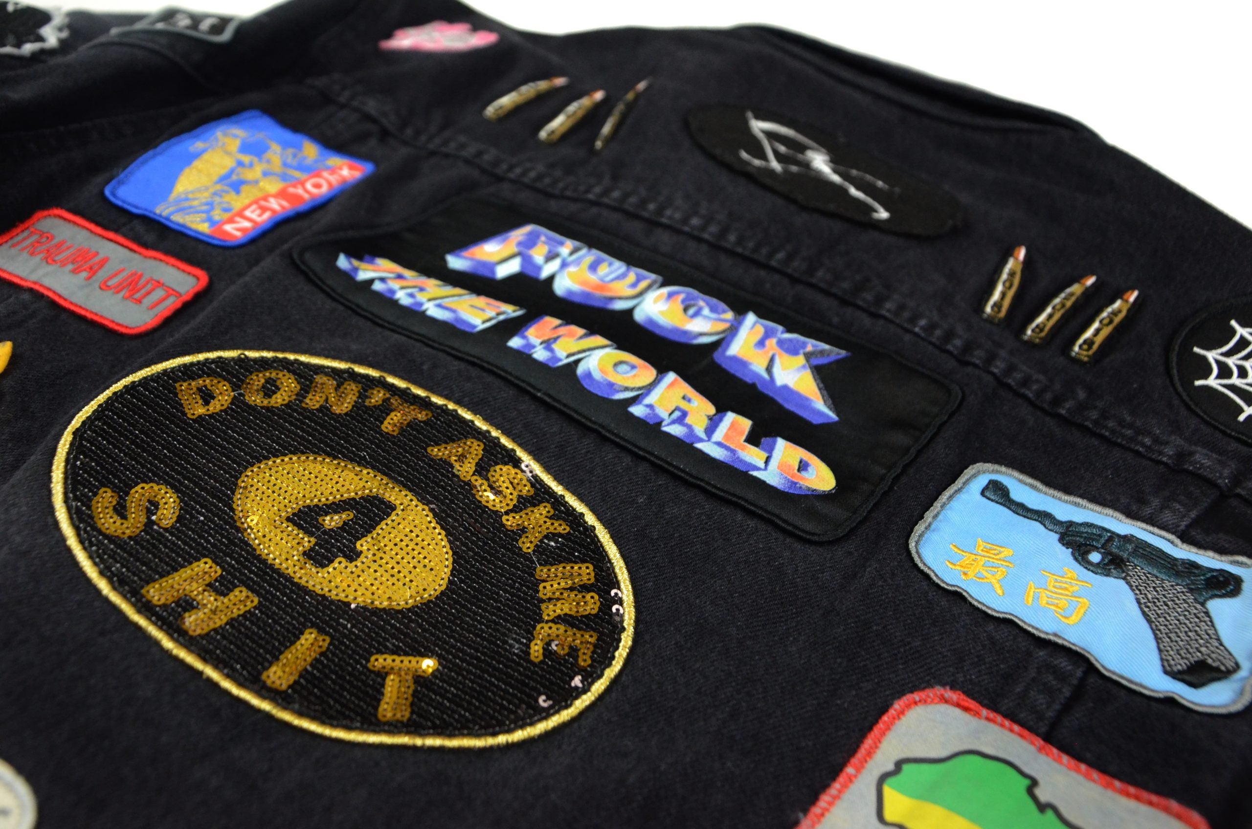 Supreme hotsell patches jacket