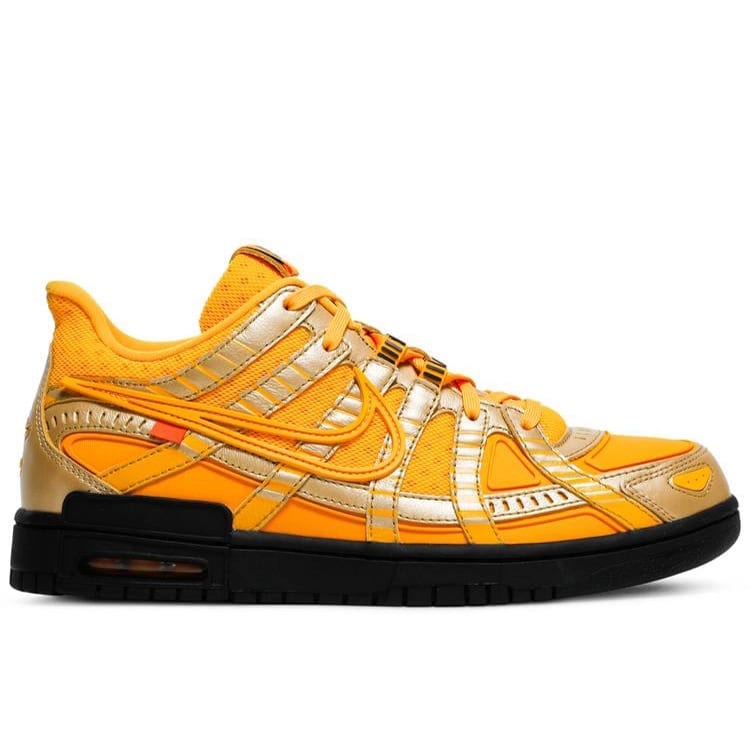 Nike Air Rubber Dunk Off-White University Gold Off-White