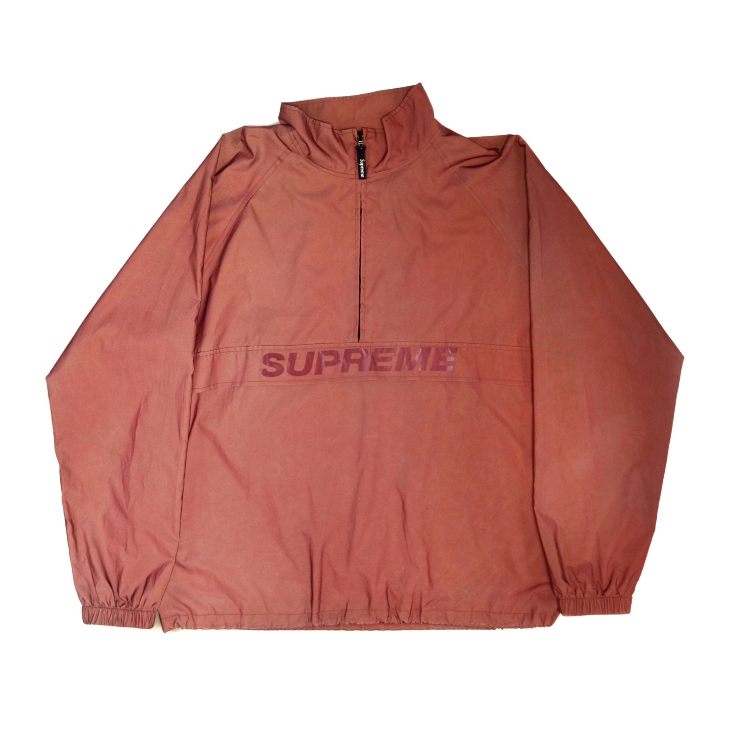 Supreme Reflective Half Zip Pullover Red – CRUIZER