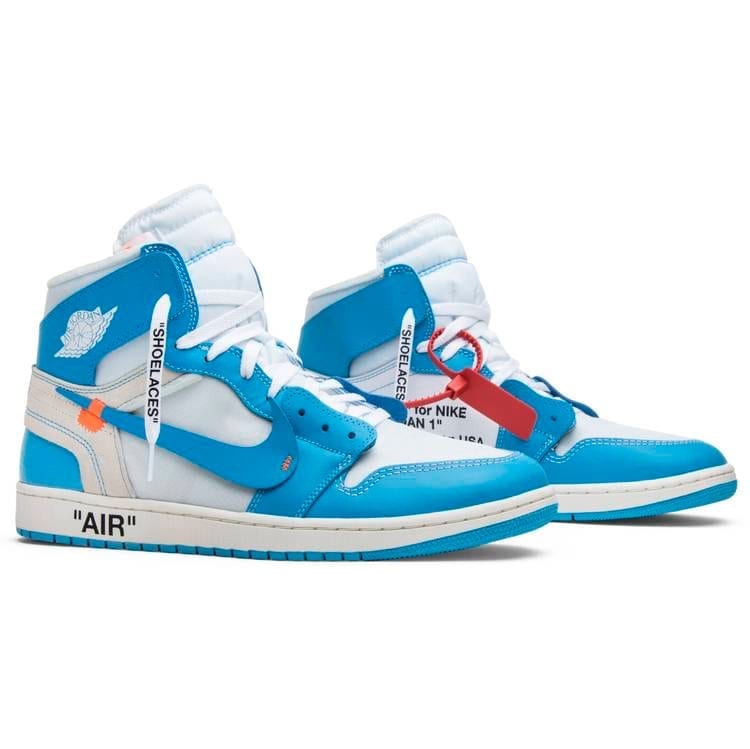 Air jordan retro shop 1 off white blue