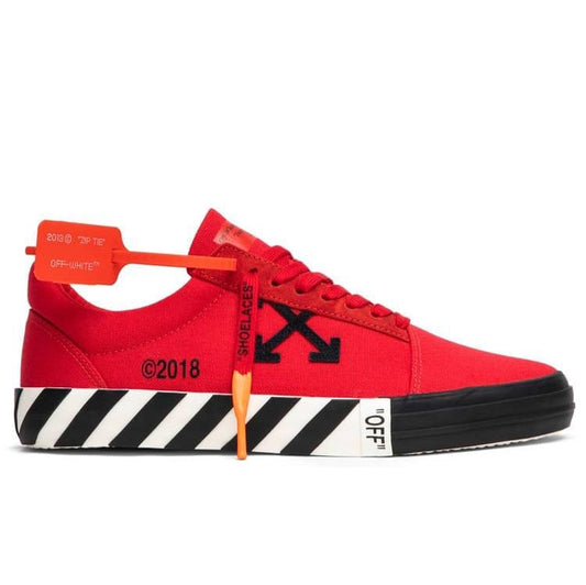 Off-White Vulc Low Red Off-White