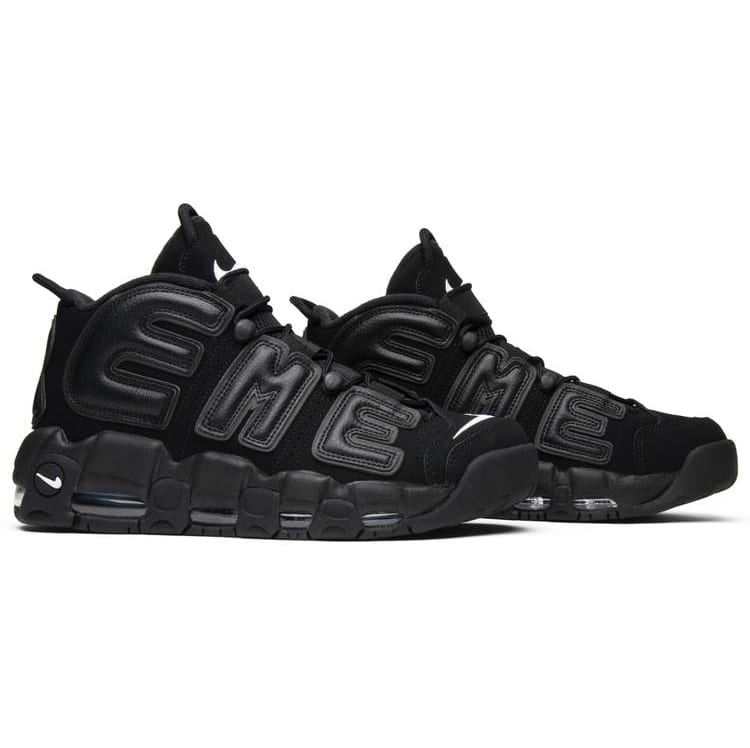 Supreme nike 2025 uptempo black