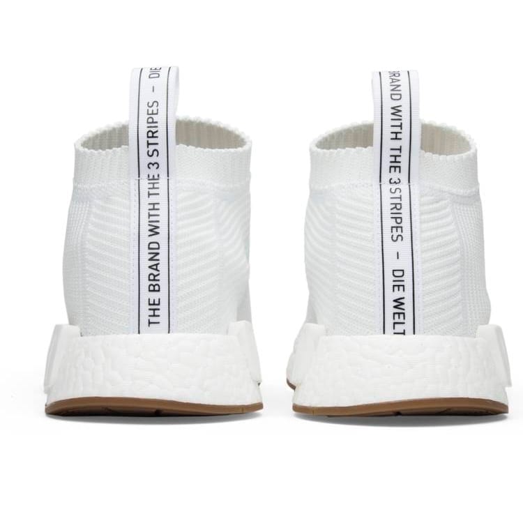 Adidas nmd city sock gum hot sale pack white