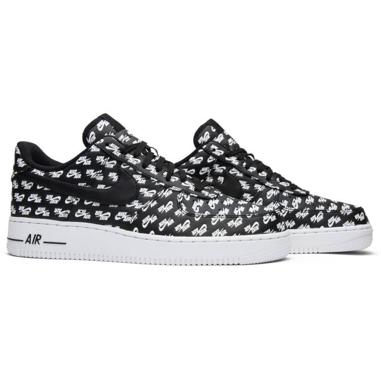 Nike Air Force 1 Low All Over Logo Black CRUIZER