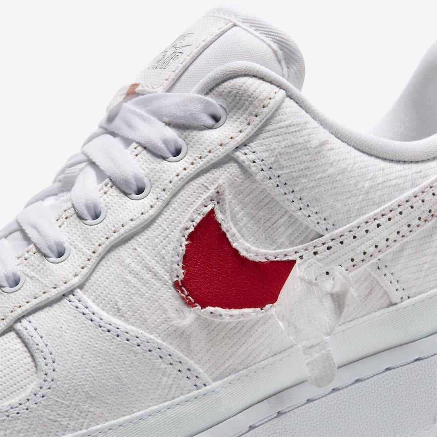 Nike Air Force 1 LX Tear Away Red Swoosh (W) – CRUIZER