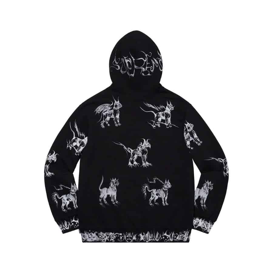 Supreme Animals Hooded Sweatshirt Black – CRUIZER