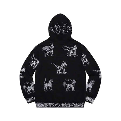 Supreme Animals Hooded Sweatshirt Black Supreme