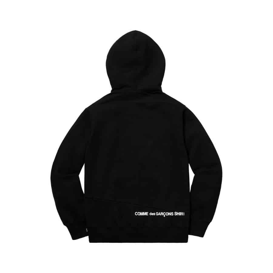 Supreme Comme des Garcons SHIRT Split Box Logo Hooded Sweatshirt