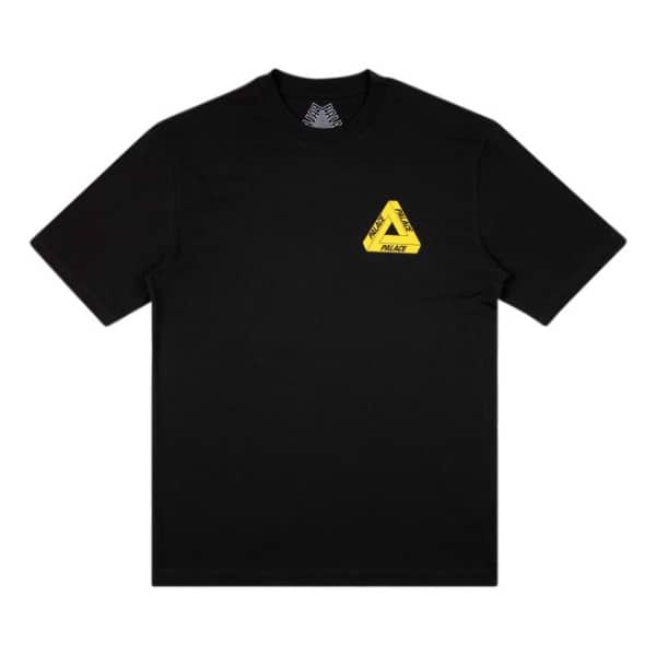 Palace Tri-To-Help T-Shirt Black/Yellow Palace