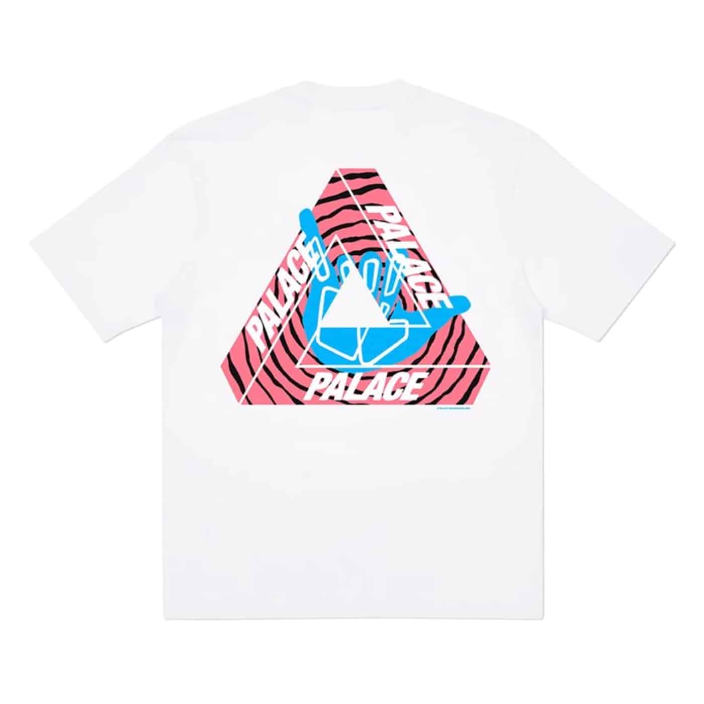 Palace Tri-Zooted Shakka T-Shirt White Palace